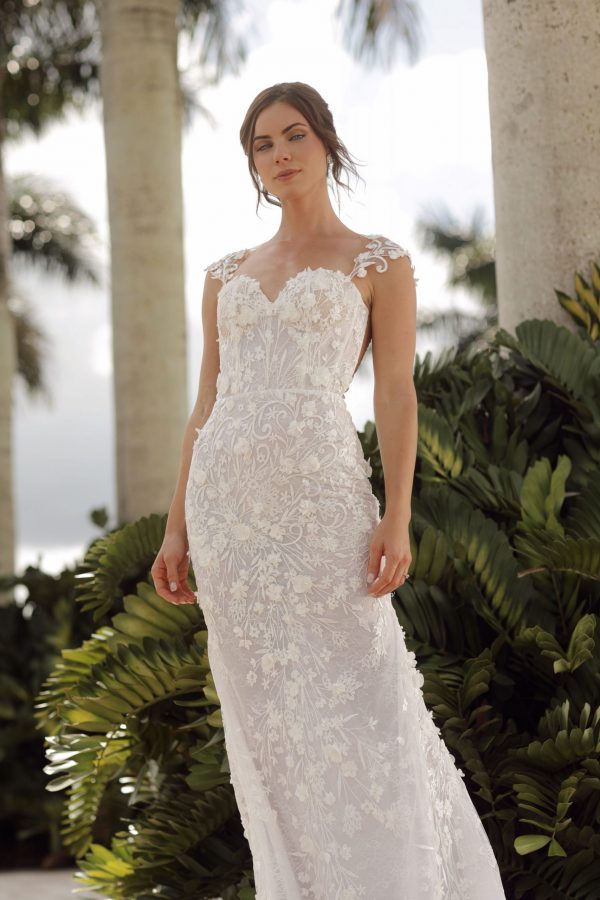 Capri wedding dress by Dora Sasu